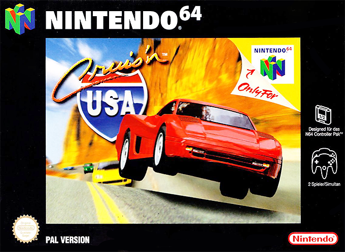 Cruis'n Usa — box-2D (DE)