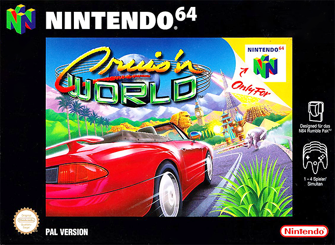 Cruis'n World — box-2D (DE)