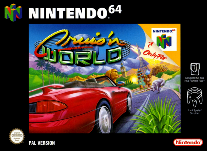 Cruis'n World — box-2D (EU)