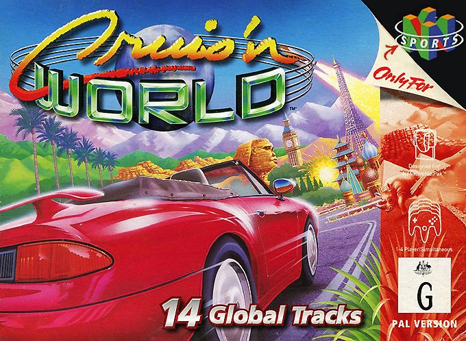 Cruis'n World — box-2D (AU)