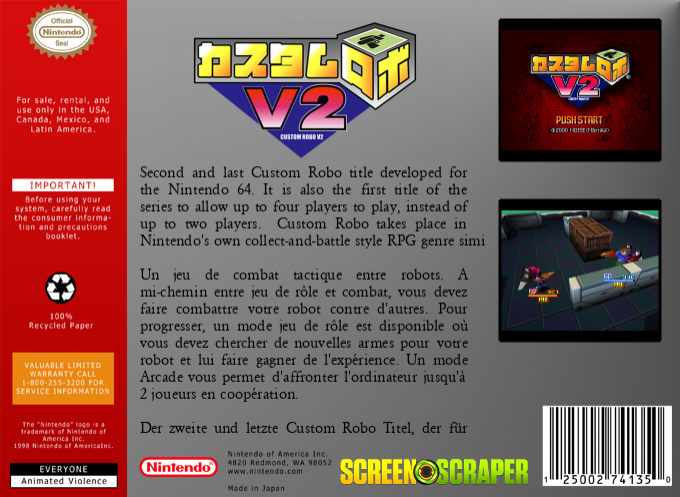 Custom Robo V2 — box-2D-back (SS)