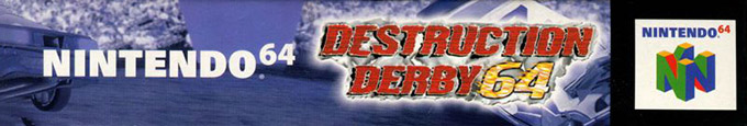 Destruction Derby 64 — box-2D-side (EU)