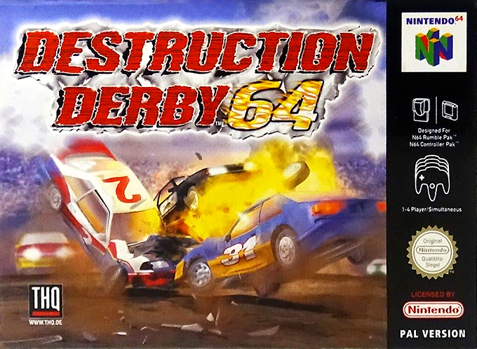Destruction Derby 64 — box-2D (DE)