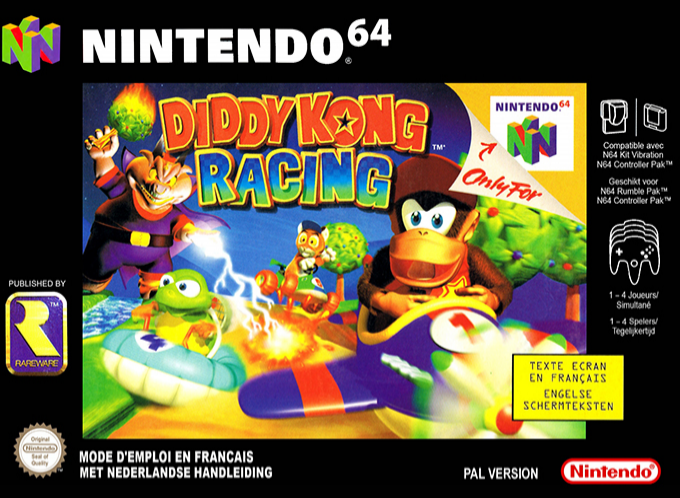 Diddy Kong Racing — box-2D (FR)