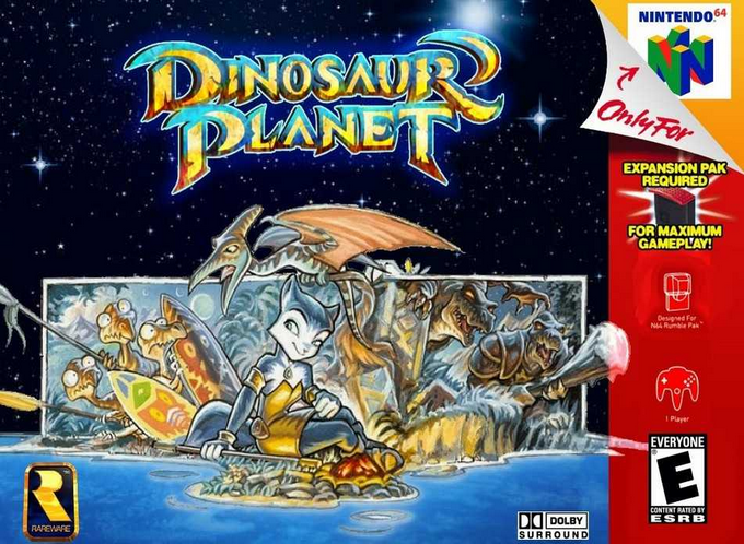 Dinosaur Planet box art