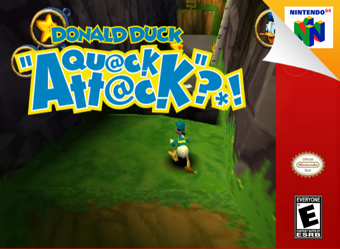 Donald Duck - Quack Attack — box-2D (SS)