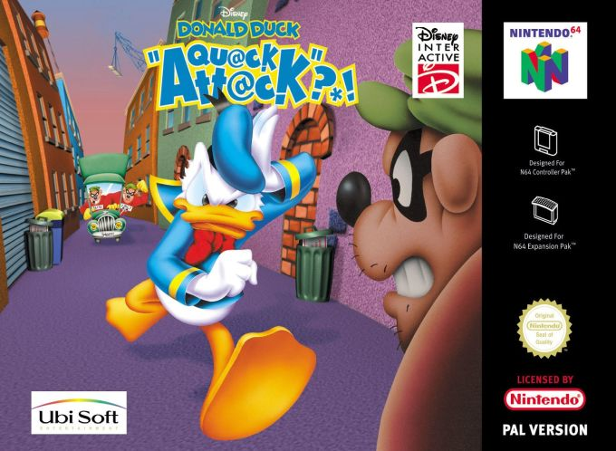 Donald Duck - Quack Attack — box-2D (EU)
