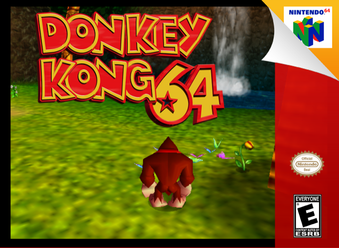 Donkey Kong 64 — box-2D (SS)