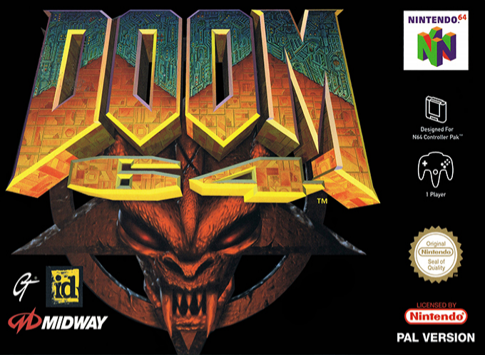 Doom 64 — box-2D (EU)