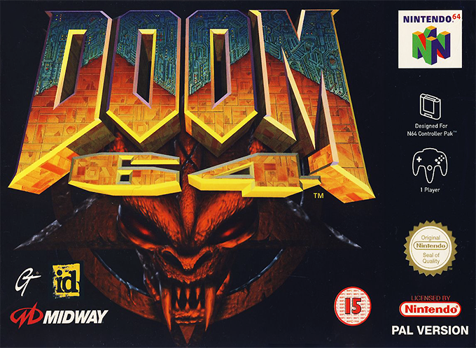 Doom 64 — box-2D (UK)