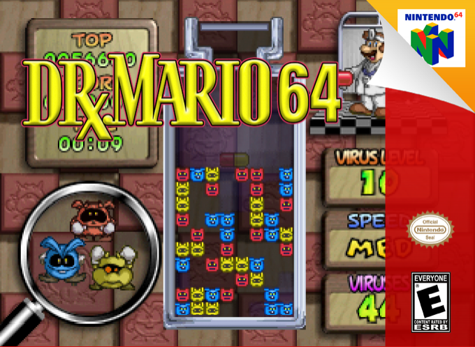 Dr. Mario 64 — box-2D (SS)
