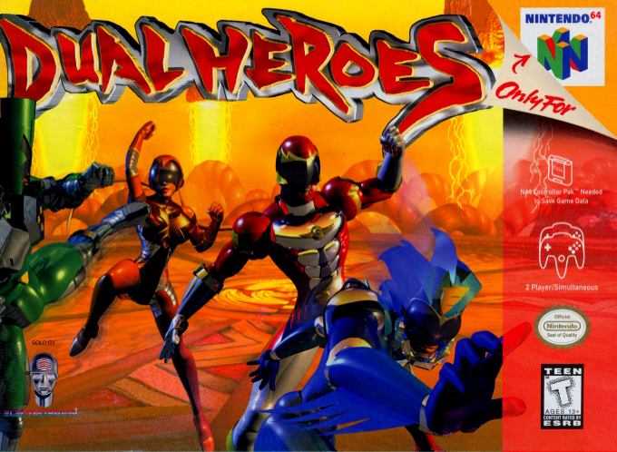 Dual Heroes box art
