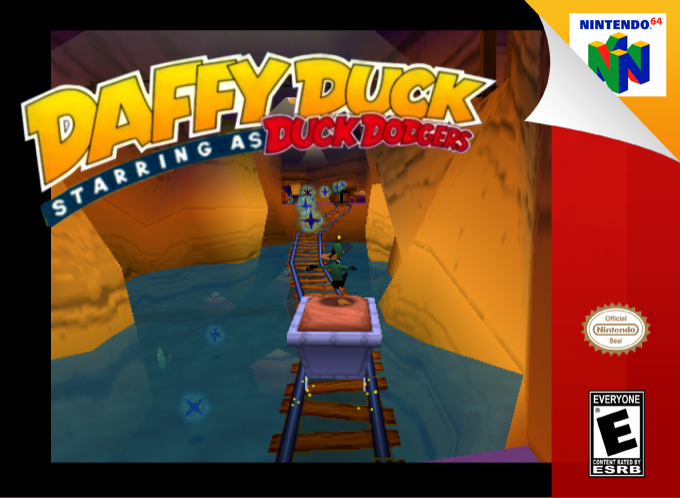 Daffy Duck Starring as Duck Dodgers — box-2D (SS)