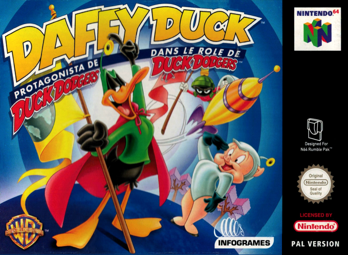 Daffy Duck Starring as Duck Dodgers — box-2D (FR)