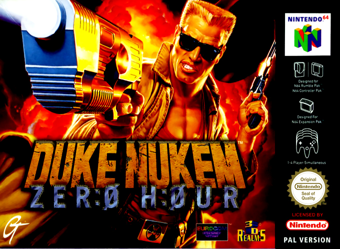Duke Nukem - Zero Hour — box-2D (FR)