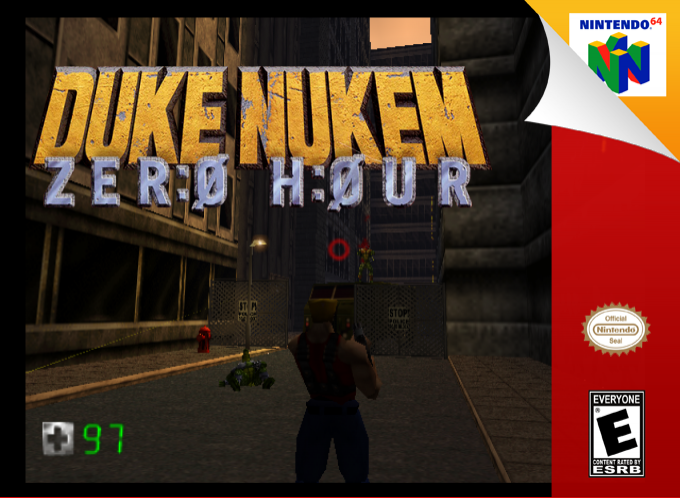 Duke Nukem - Zero Hour — box-2D (SS)