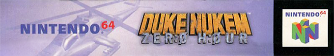 Duke Nukem - Zero Hour — box-2D-side (DE)