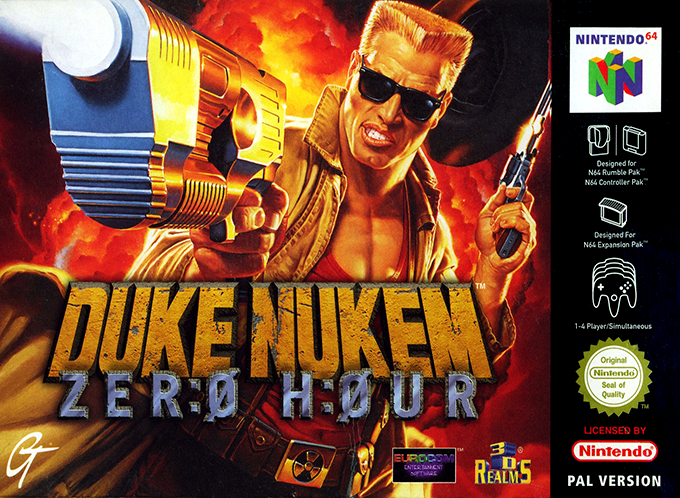 Duke Nukem - Zero Hour — box-2D (DE)