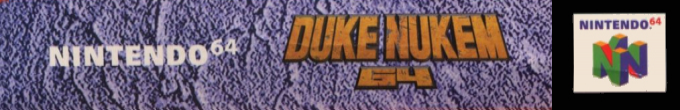 Duke Nukem 64 — box-2D-side (DE)