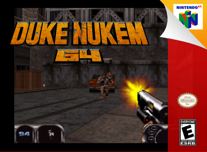 Duke Nukem 64 — box-2D (SS)