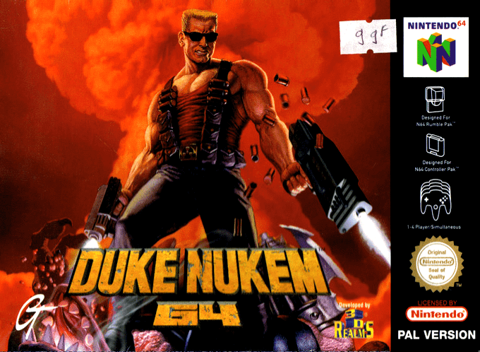 Duke Nukem 64 — box-2D (EU)