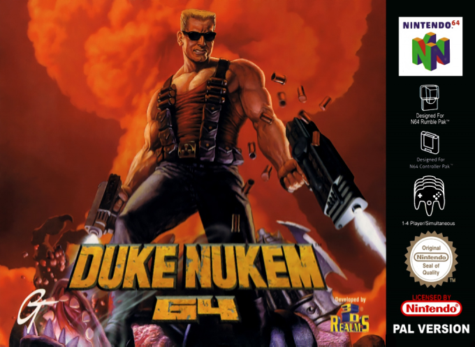 Duke Nukem 64 — box-2D (SP)