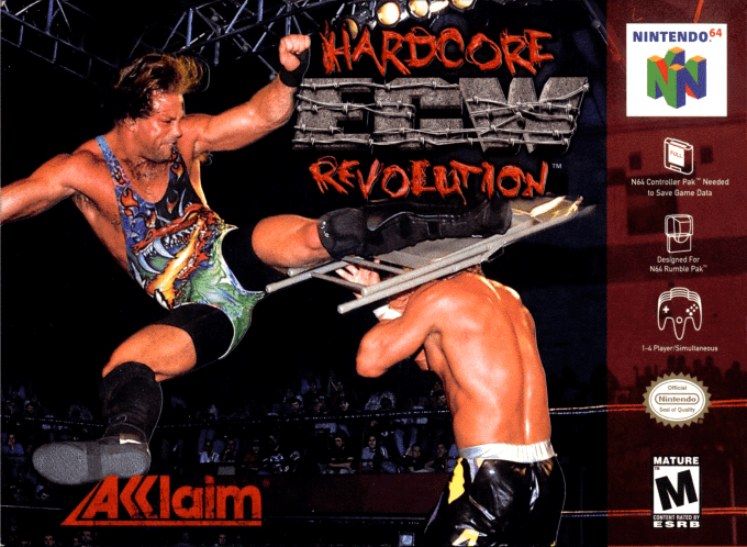 Ecw Hardcore Revolution box art