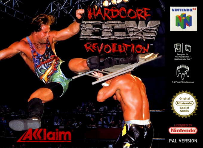 ECW Hardcore Revolution — box-2D (EU)