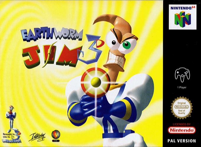 Earthworm Jim 3d — box-2D (FR)