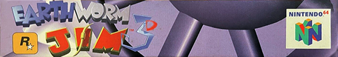 Earthworm Jim 3d — box-2D-side (US)