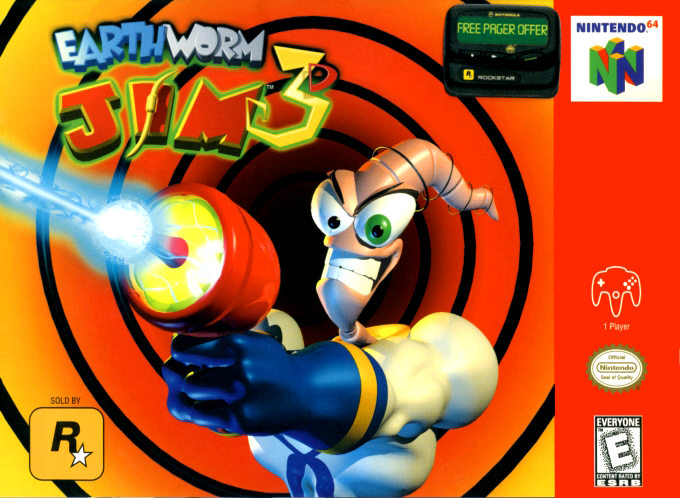 Earthworm Jim 3d box art