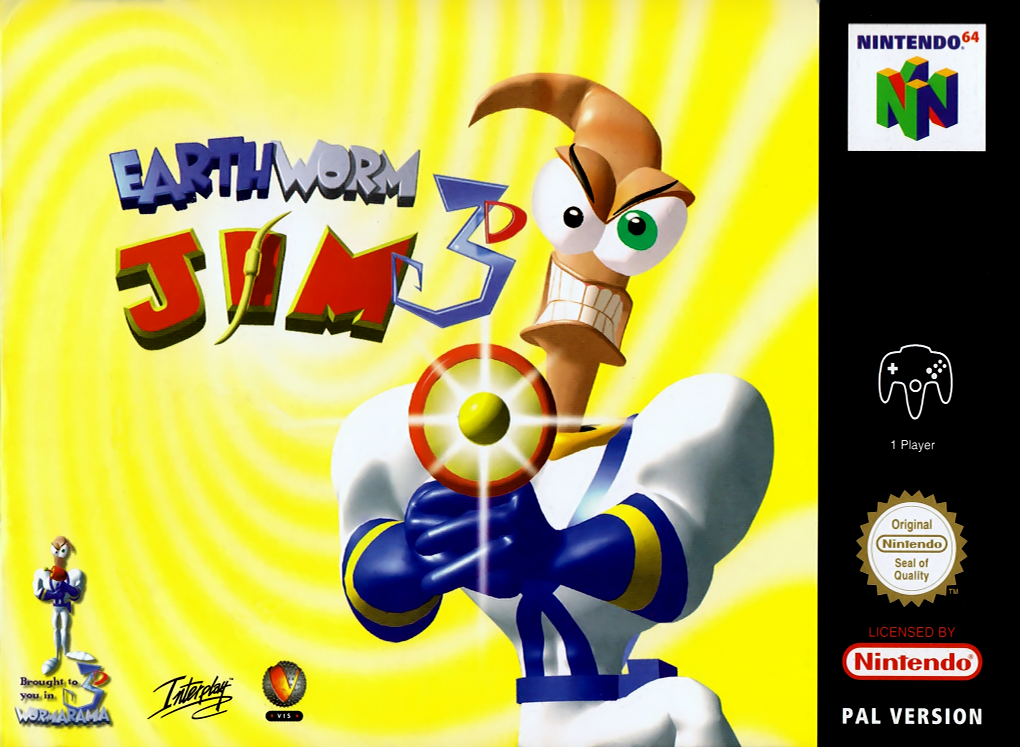 Earthworm Jim 3d — box-2D (EU)