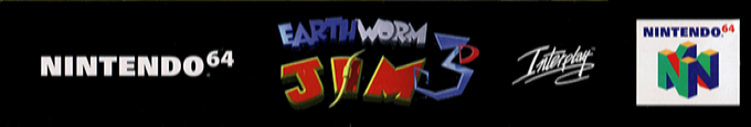Earthworm Jim 3d — box-2D-side (FR)