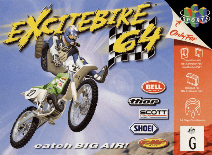 Excitebike 64 — box-2D (AU)