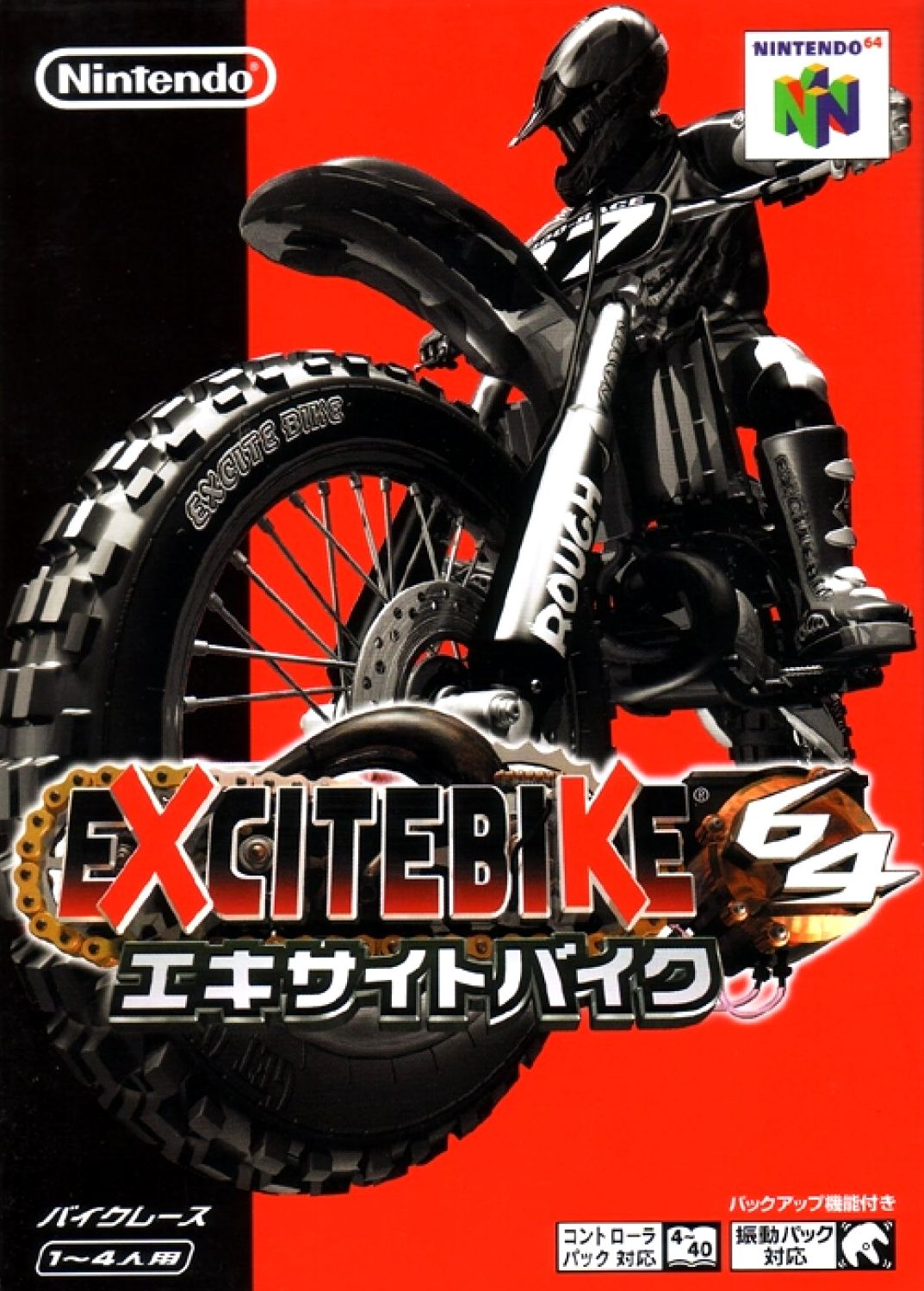 Excitebike 64 — box-2D (JP)
