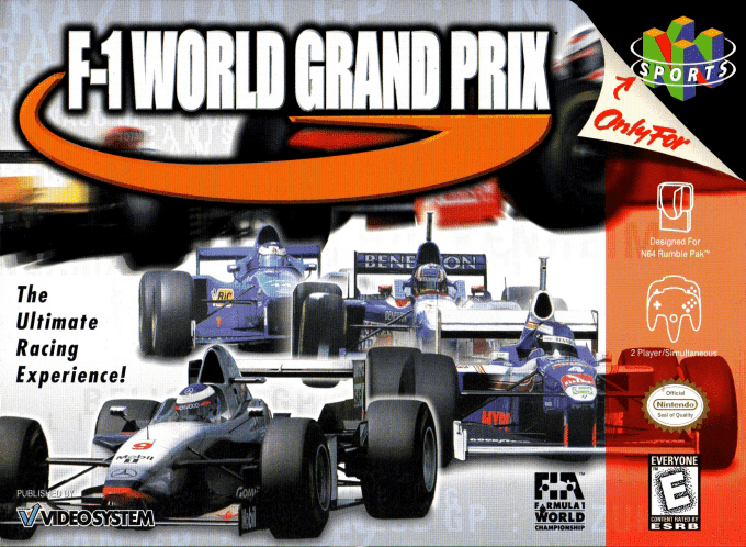 F-1 World Grand Prix box art