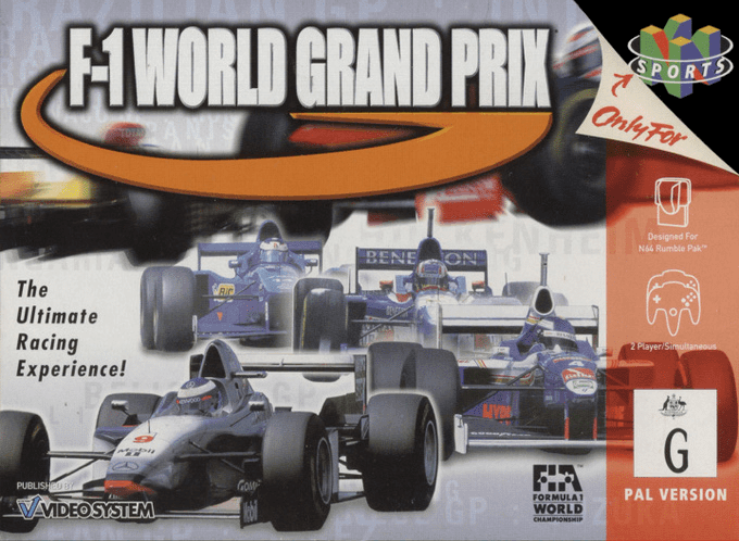 F-1 World Grand Prix — box-2D (AU)