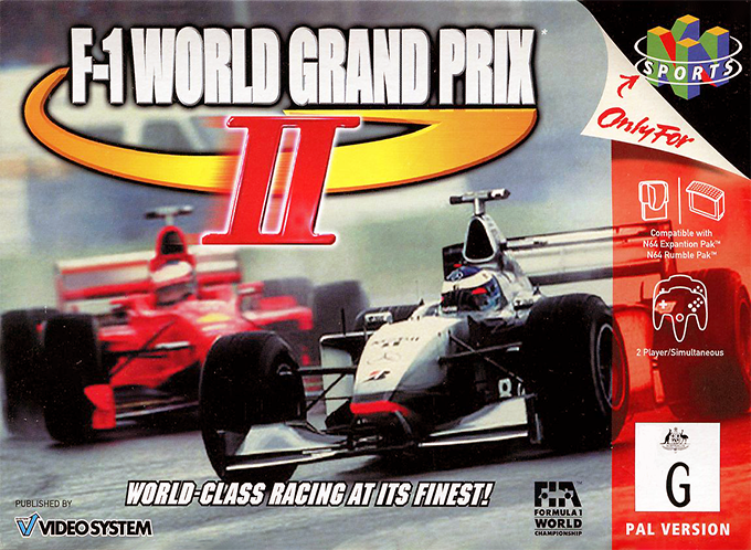 F-1 World Grand Prix 2 — box-2D (AU)