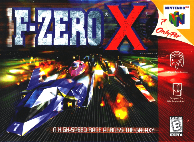 F-zero X box art