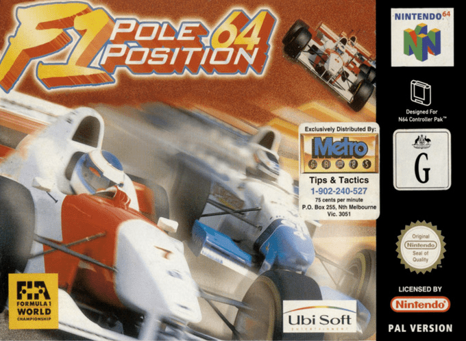 F1 Pole Position 64 — box-2D (AU)