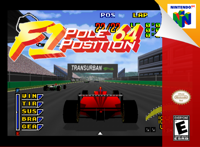 F1 Pole Position 64 — box-2D (SS)