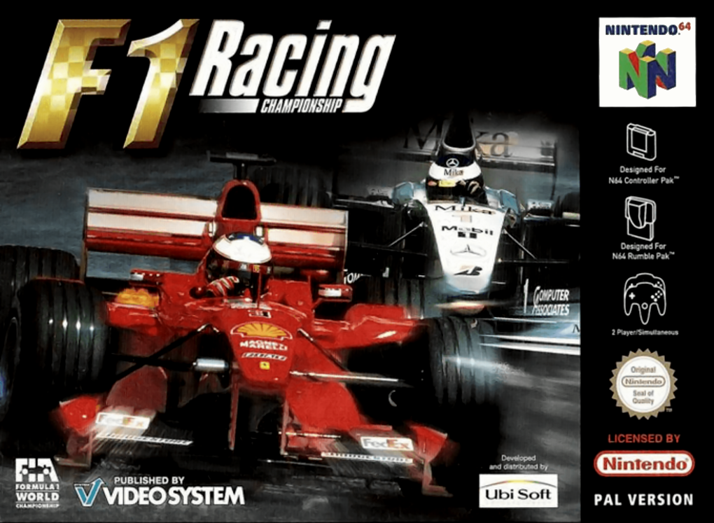F1 Racing Championship box art