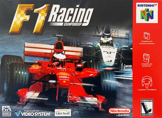 F1 Racing Championship — box-2D (BR)