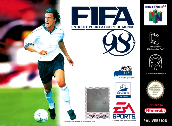 FIFA - Road To World Cup 98 — box-2D (FR)