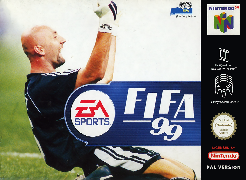 Fifa 99 — box-2D (FR)