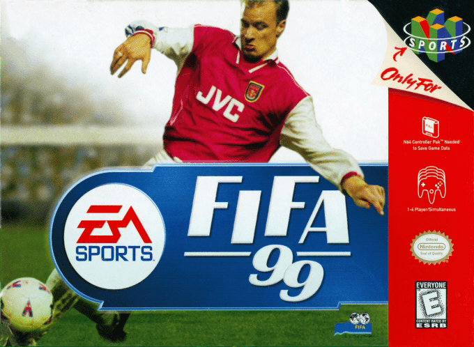 Fifa 99 box art