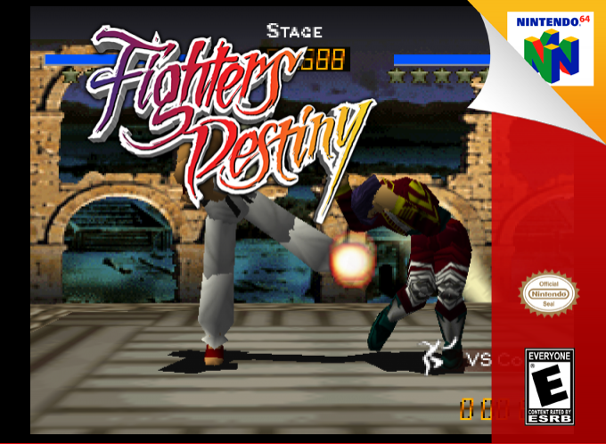 Fighters Destiny — box-2D (SS)
