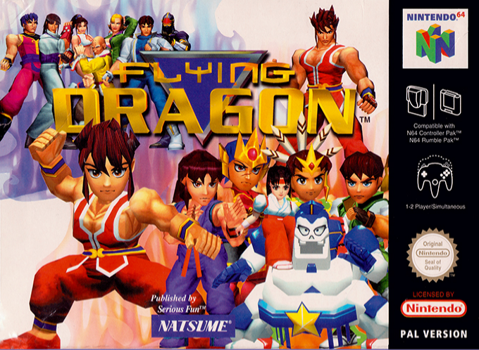 Flying Dragon — box-2D (EU)