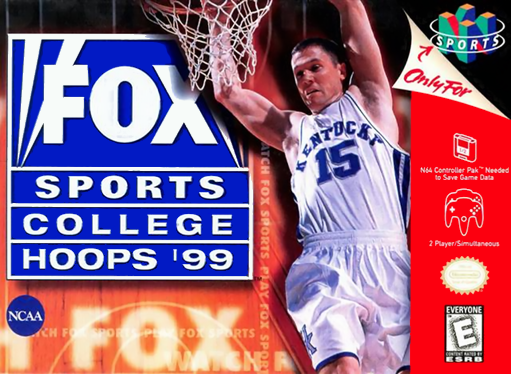 Fox Sports College Hoops 99 box art