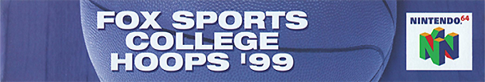 Fox Sports College Hoops 99 — box-2D-side (US)